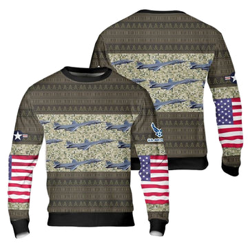 US Air Force Rockwell B-1B Lancer Sweater 3D ? Usalast