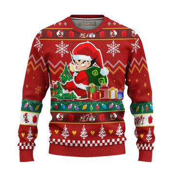 Vegeta Ugly Christmas Sweater And 3D Hoodie Dragon Ball Xmas Gift ? Usalast