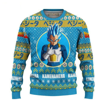 Vegeta Ugly Christmas Sweater And 3D Hoodie Dragon Ball Z Xmas Gift ? Usalast
