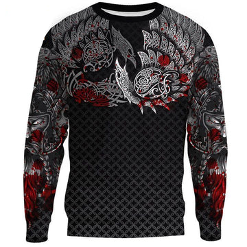 Vikings Sweater Ravens Of Midgard Limited Edition A7 ? Usalast