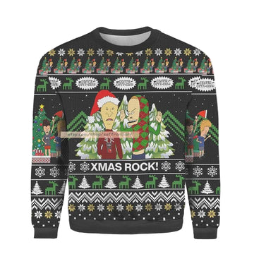 Xmas Rock Merry Christmas 2022 Ugly 3D Sweater ? Usalast