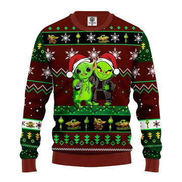 Yoda And Grinch Ugly Christmas Sweater Brown Green 1 Amazing Gift Idea Thanksgiving Gift ? Usalast
