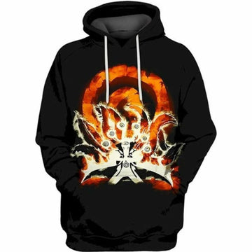 Naruto Uzumaki Hokage Naruto Anime All Over Print 3d Hoodie Zip Hoodie 4