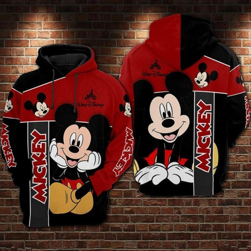 Mickey Mouse Walt Disney 3d T Shirt Sweatshirt Zip Hoodie Bomber 501