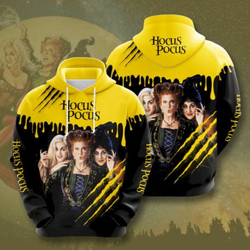 Hocus Pocus Disney Movies 3d Hoodie