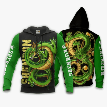 Shenron Dragon Ball Anime Manga For Men And Women 3d Hoodie Zip Hoodie
