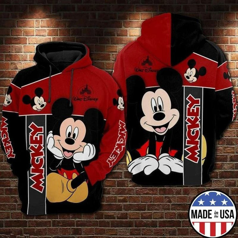 Mickey Full Printing Hoodie Walt Disney Full Printing 5 3d Hoodie 2