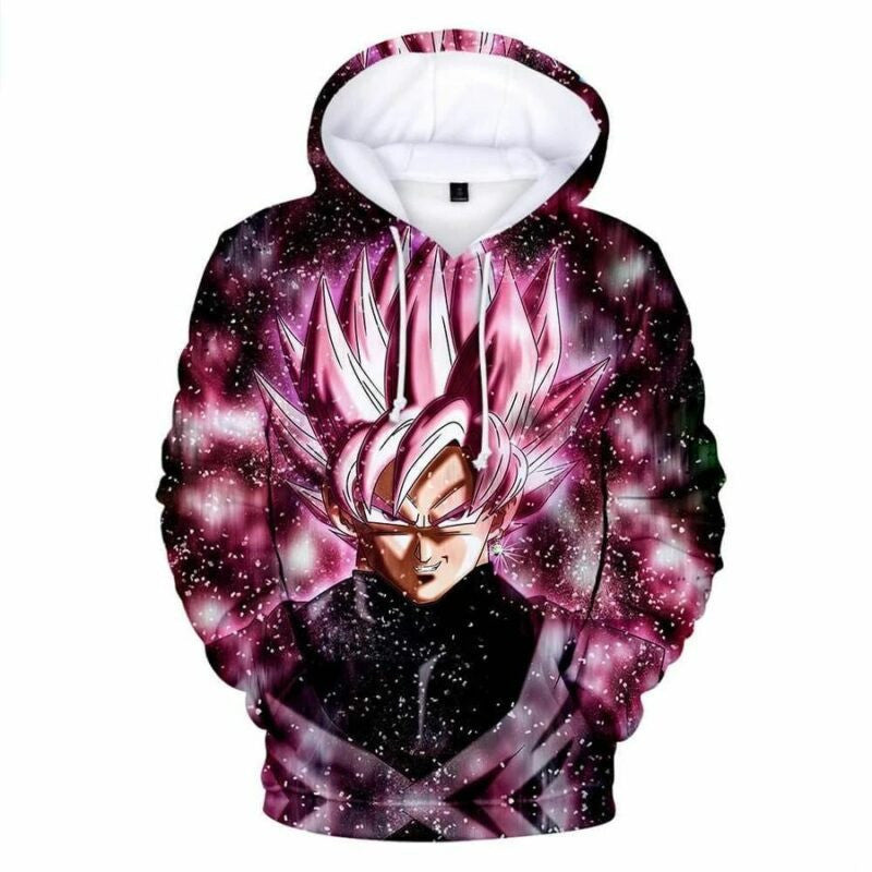 Goku Cartoon Dragon Ball Anime Manga 19 Over Print 3d Hoodie Zip Hoodie