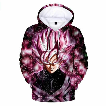 Goku Cartoon Dragon Ball Anime Manga 19 Over Print 3d Hoodie Zip Hoodie