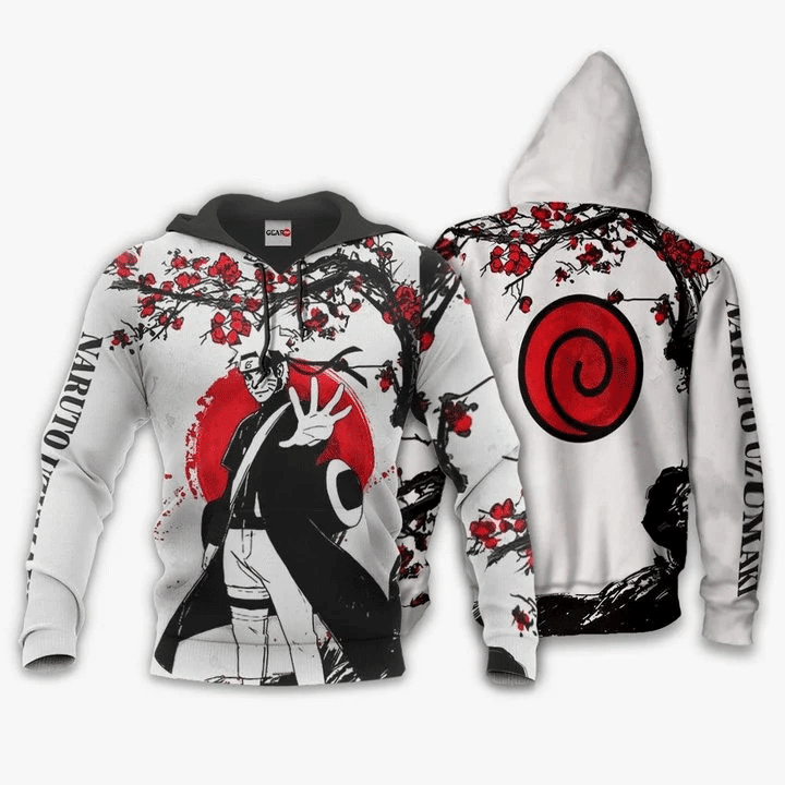 Naruto Uzumaki Anime Manga Naruto 1 For Men And Women 3d Hoodie Zip Hoodie