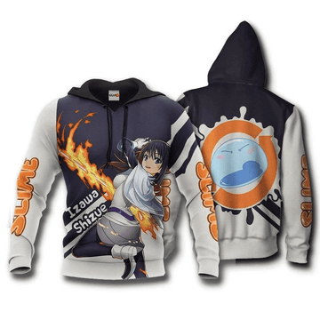 Slime Izawa Shizue Tensura Anime Manga For Men And Women 3d Hoodie Zip Hoodie