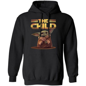 The Child Baby Yoda Hoodie Funny Star Wars Shirt Fan Gift
