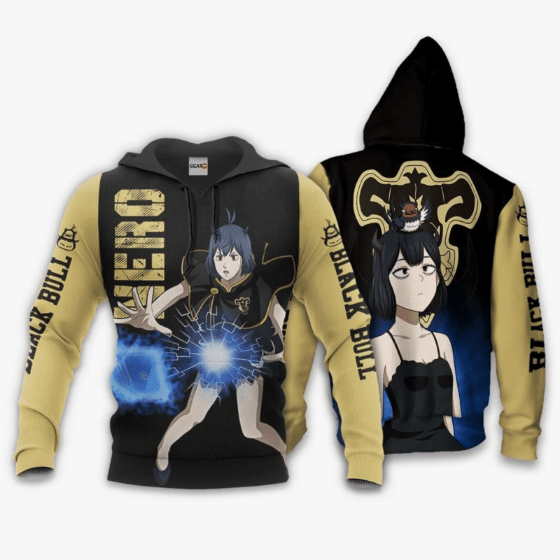 Nero Anime Manga Black Clover Black Bull For Men And Women 3d Hoodie Zip Hoodie
