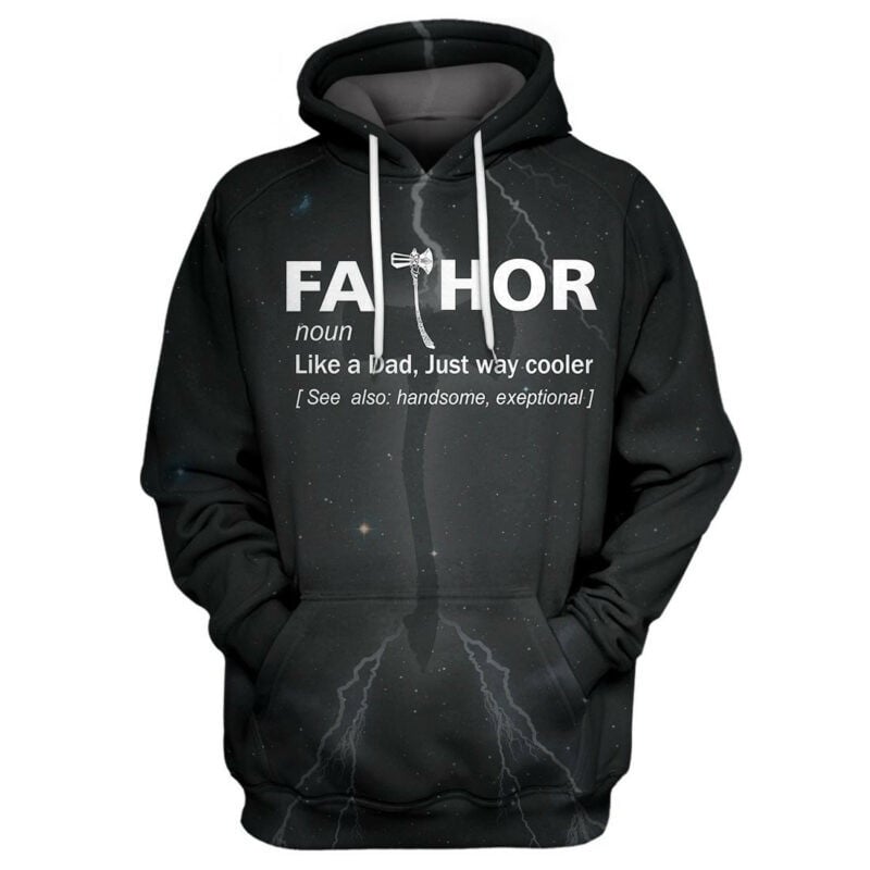 Marvel Father Fathor Hoodie Zip Hoodie