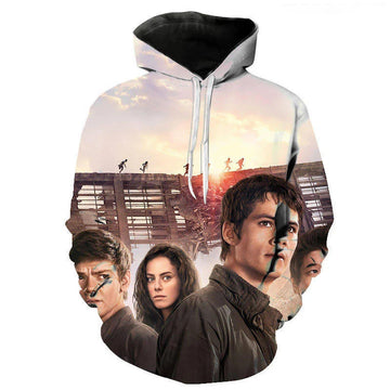 The Maze Runner Hoodies Men Women Children Casual Sweatshirts Movie The Maze Runner 3d Printed Boy