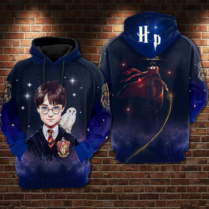 Harry Potter 1 3d Hoodie