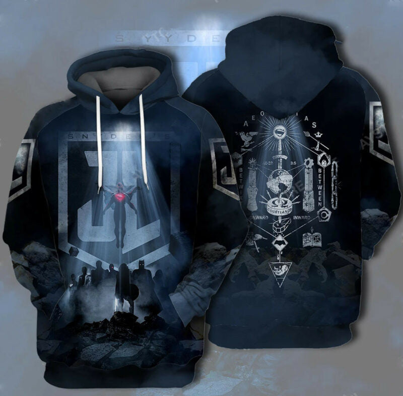Dc Hero 3d Hoodie Zip Hoodie