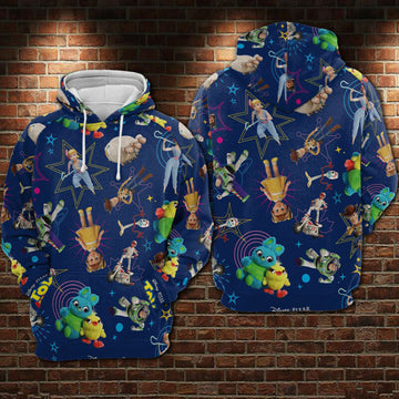 Toy Story 4 Hoodie - Zip Hoodie