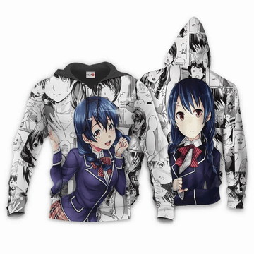 Shokugeki No Soma Tadokoro Megumi Food Wars Anime Manga For Men And Women 3d Hoodie Zip Hoodie
