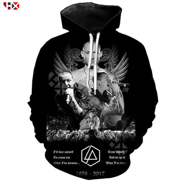 Hoodie Rock Band Linkin Park 3d Print Hoodies Mens Women