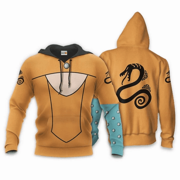 Seven Deadly Sins Diane Anime Manga For Men And Women 3d Hoodie Zip Hoodie