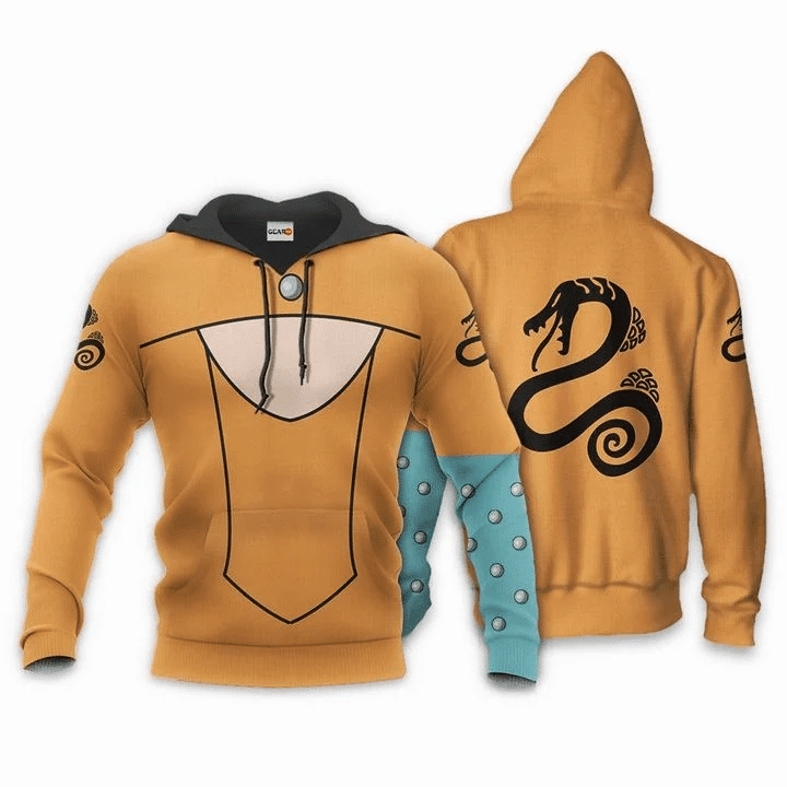 Seven Deadly Sins Diane Anime Manga For Men And Women 3d Hoodie Zip Hoodie