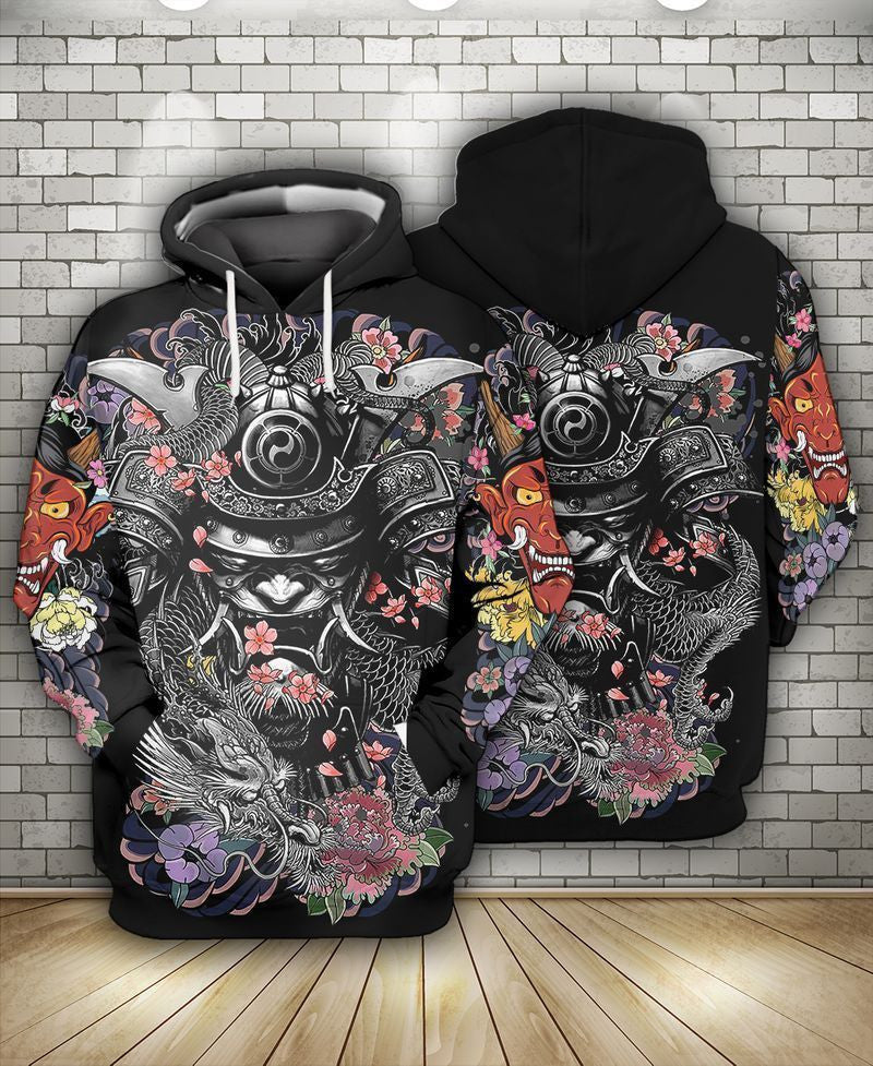 Samurai 3 Gift For Men And Women 3d Hoodie Zip Hoodie
