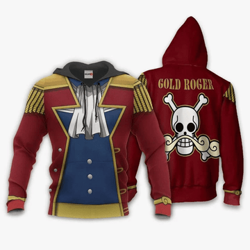 One Piece Gol D. Roger Anime Manga For Men And Women 3d Hoodie Zip Hoodie