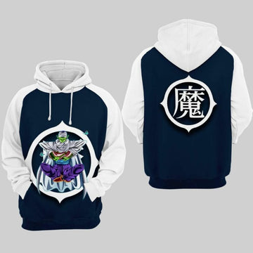 Piccolo Cartoon Dragon Ball 1 Over Print 3d Hoodie Zip Hoodie