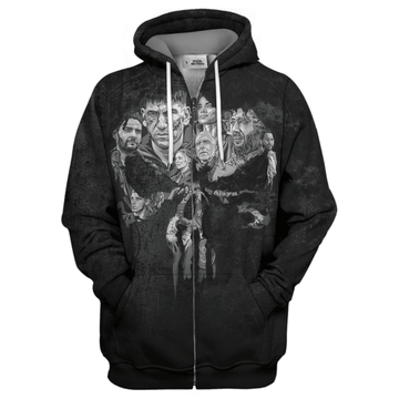 Punisher Skull Hoodie Shirt 3d Hoodie Zip Hoodie