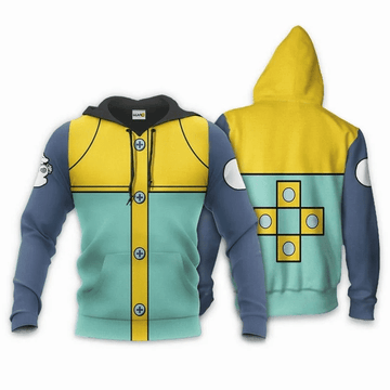 Seven Deadly Sins King Anime Manga For Men And Women 3d Hoodie Zip Hoodie