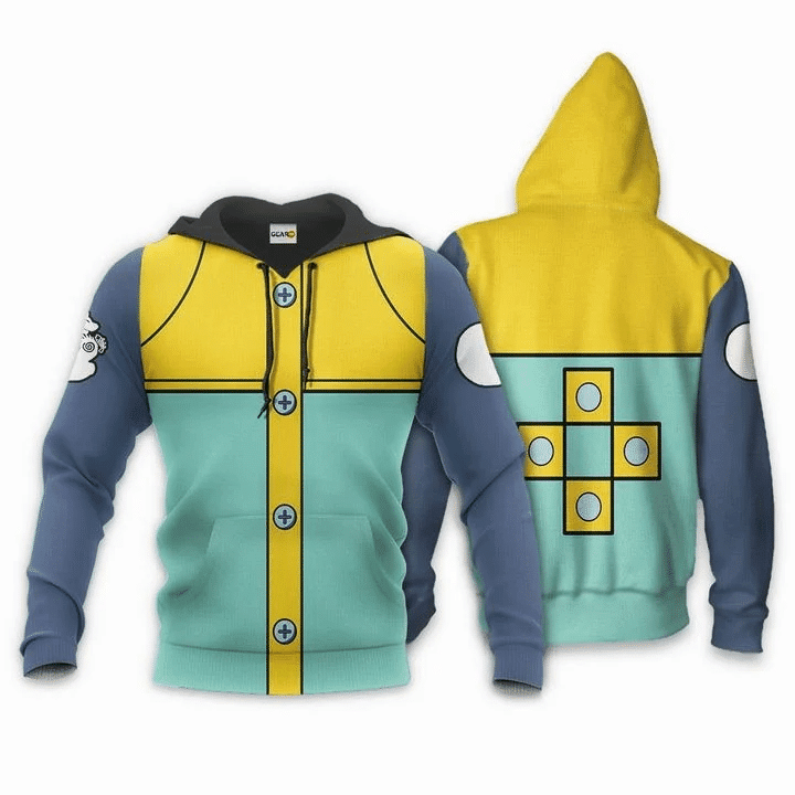 Seven Deadly Sins King Anime Manga For Men And Women 3d Hoodie Zip Hoodie
