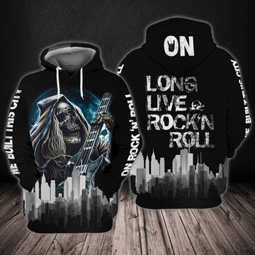 Rock N Roll On Long Live Rock N Roll For Men And Women 3d Hoodie Zip Hoodie