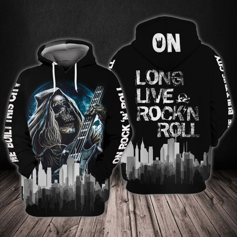 Rock N Roll On Long Live Rock N Roll For Men And Women 3d Hoodie Zip Hoodie
