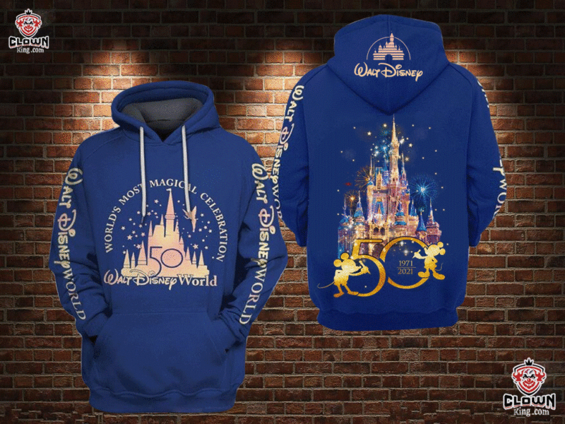 Disney 50th Anniversary Custom Hoodie Zip Hoodie Pk003