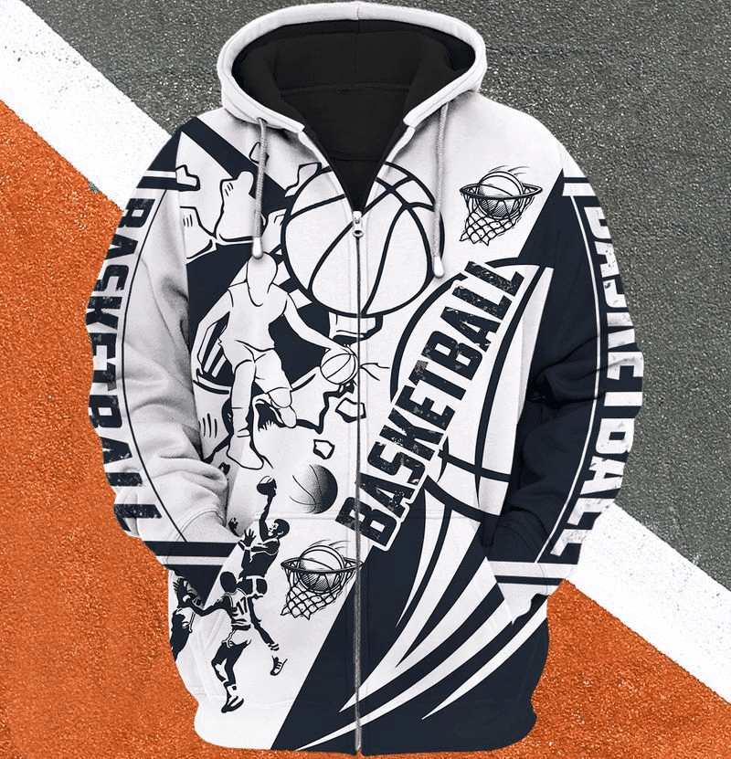 Basketball 1 Gift For Men And Women 3d Hoodie Zip Hoodie