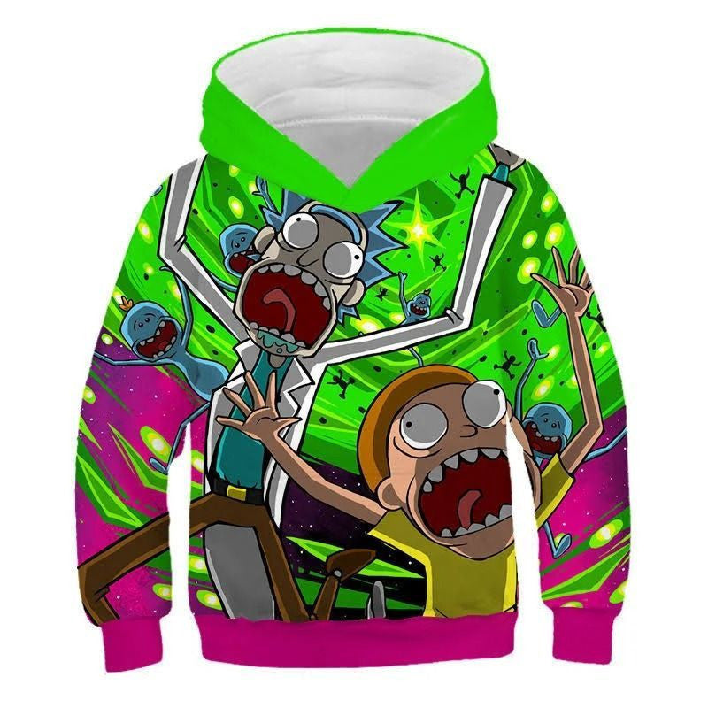 Rick And Morty Gift For Men And Women Over Print 3d Hoodie Zip Hoodie 854