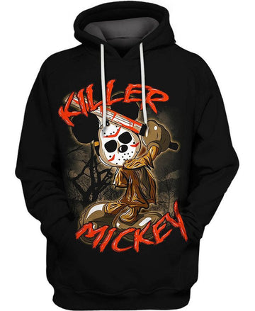 Killer Mickey 3d Hoodie