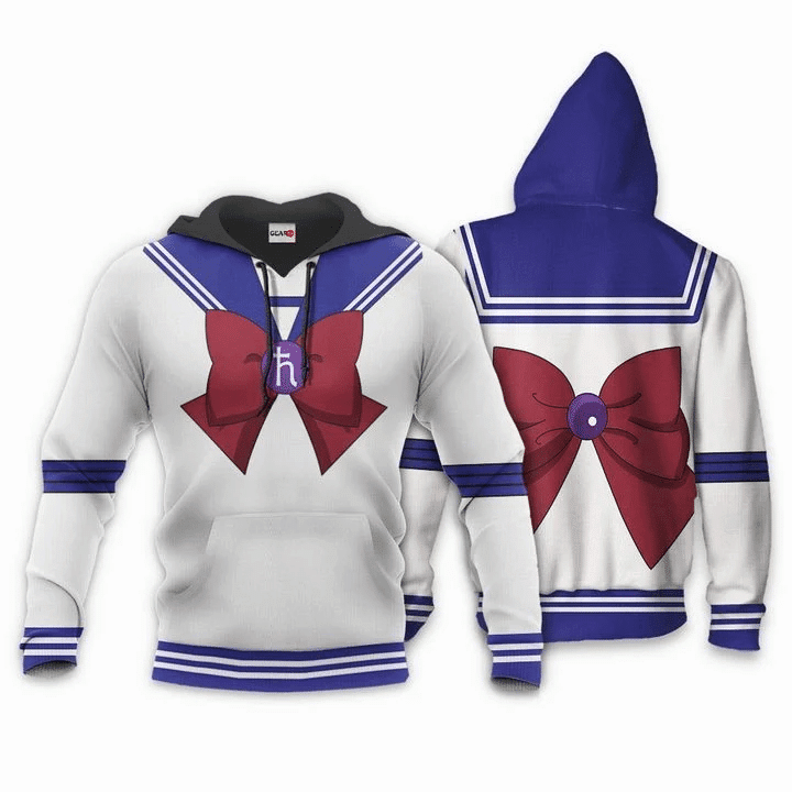 Sailor Saturn Sailor Moon Anime Manga For Men And Women 3d Hoodie Zip Hoodie