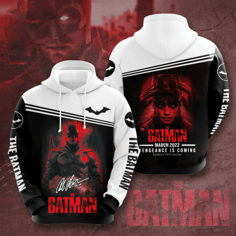 The Batman Coming 2022 Hoodie - Zip Hoodie