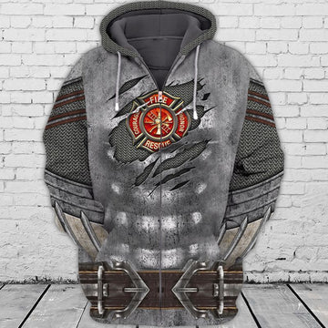 Firefighter Honor For Men And Women 3d Hoodie Zip Hoodie