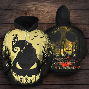 Jack Skellington Halloween Over Print 3d Hoodie Zip Hoodie 252