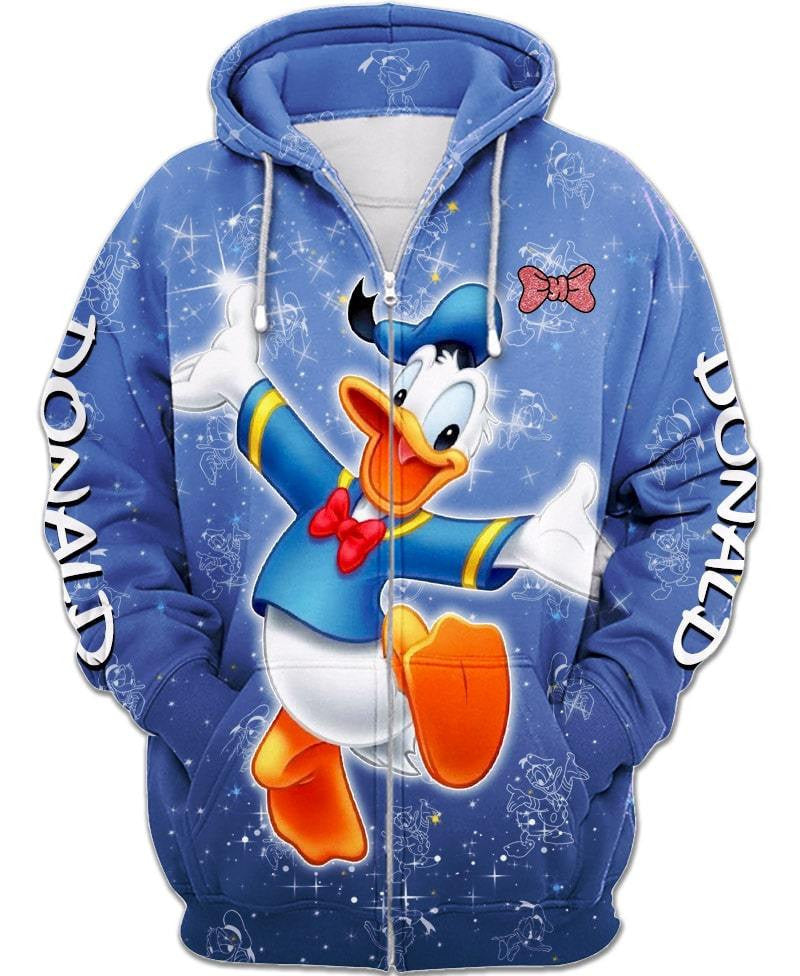 Donald Duck Zip-up Hoodie
