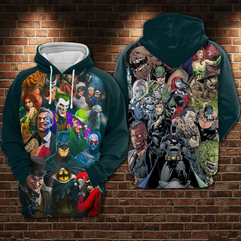 Batman 04 Hoodie - Zip Hoodie