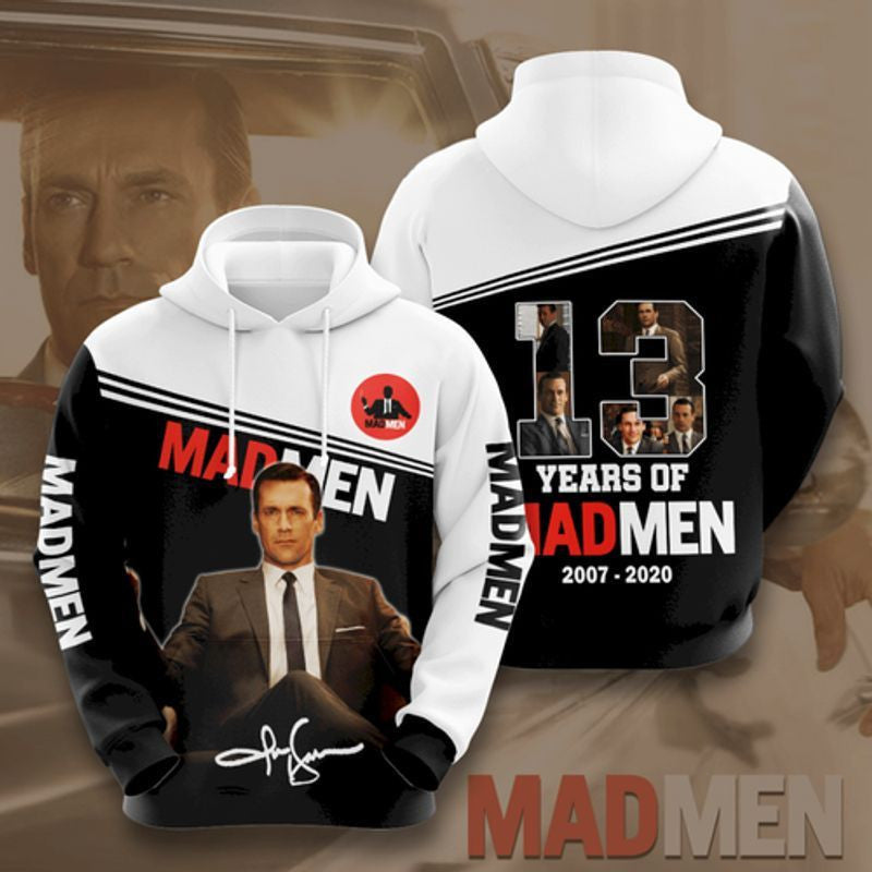 Madmen Signature 13 Years Of Madmen All Over Printed Custom 3d Hoodie