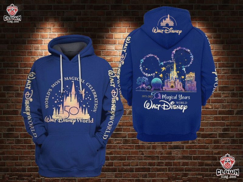 Disney 50th Anniversary Custom Hoodie Zip Hoodie Pk001