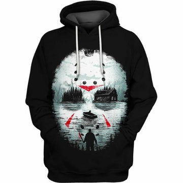 Friday Night Terror Over Print 3d Hoodie Zip Hoodie