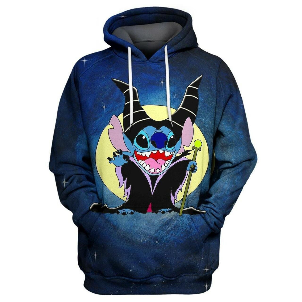 Disney Lilo And Stitch Villain 3d Hoodie Zip Hoodie 1196