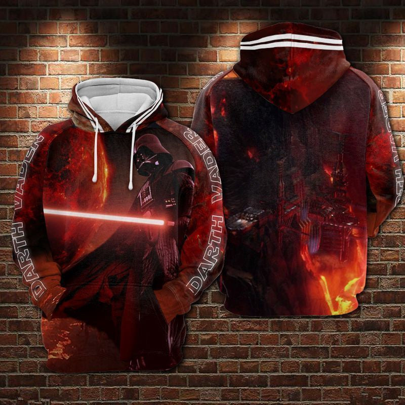 For Star Wars Lovers Darth Vader On Mustafar Gift For Fan 3d Hoodie