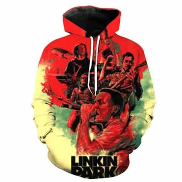 Linkin Park 3d Printed Hoodie/zipper Hoodie